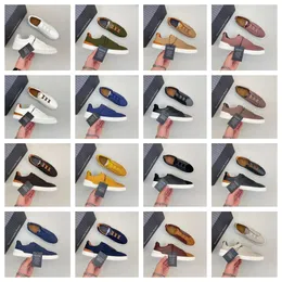 Tasarımcı Ayakkabı Kalitesi Erkek Zegna Ayakkabı İş Gündelik Sosyal Düğün Deri Deri Hafif Tıknaz Spor ayakkabılar Kutu 38 ~ 45