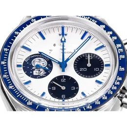 Дизайнерские сотито -мужские часы Скорость Мастер Omegawatch 5A Высококачественное механическое движение Reloj OS Factory Chronograph Menwatch All Dial Works Watch G8MB