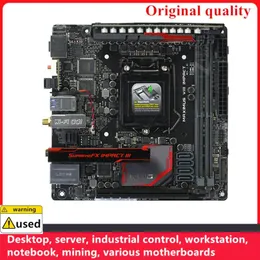 Motherboards For MAXIMUS VIII IMPACT LGA 1151 DDR4 32GB MINI ITX Intel Z170 Overclocking Desktop Mainboard M.2 NVME SATA III