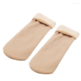 Women Socks Bigsweety Winter Warm Wool Cashmere Shiceen Thermal Soft Disual Home Snow Boots Velvet Floor 1 زوج