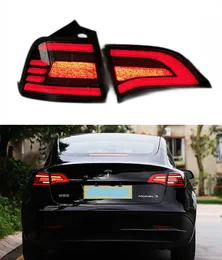 LED-Blindesignal-Rücklicht für Tesalmodell 3 Y Taillight 2016-2021 Heck-Laufbremse Reverse Lamp Car Accessoires