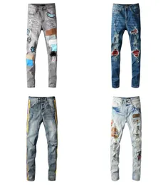 Top of the Fashion Trend MNES Jeans American Summer Style innovative Pants Denim Pants Pop Slim Fit Motorcycle Jean3895511