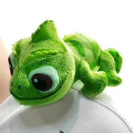 Фаршированные плюшевые животные Pascal Chameleon Plush Doll 15 см. Pascal, наполненная животными, плюшевая кукла Pascal Prapunzel плеча плюшевые игрушки детские подарок D240520