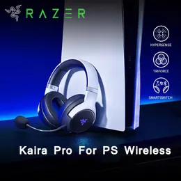 Cuffie da gioco E-Sports Wireless Edition Wireless Razer Kaira Pro Ps con cuffie di cancellazione del suono surround microfono 7.1.