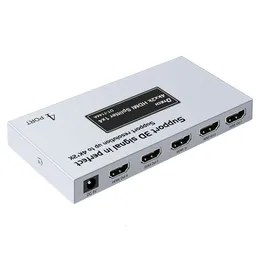 Partihandel 1x4 Port Hdmi Splitter 4 Ports 3D 2K 4K HDMI Splitter DDMY3C