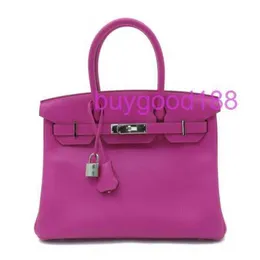 Aa biridkkin Delikatne luksusowe damskie projektanta społeczna torba torba na ramię 30 Torebka TOTE BAG Magnolia Purple Modna torebka dojazdu do pracy