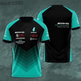 Herren T-Shirts Großes T-Shirt Malaysia National Petroleum Formel 1 F1 Team 3D Kurzhülse 915i