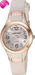 Armitron Sport Womens 25/6418 Easy to Read Dial Resin Strap Watch