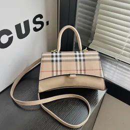 Design Bag 3 Pieces Female Letter Fashion Checkered Shoulder Handheld Diagonal Women's Bag Wholesale