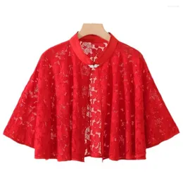 Scarves Women Rose Jacquard Polyester Shawls Fashion Solid Color Summer Floral Poncho Ladies Casual Sun Protection Scarf