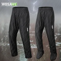 Wosawe piesze spodnie deszczowe Outdood Wodoodporne spodnie motocyklowe wspinaczka Camping Sports Mountain Rain Spoders Cover Covers 240516