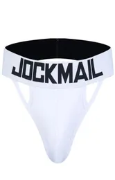 Jockmail сексуальные гей -нижнее белье мужчины прозрачная jockstrap string homme Spece Sexy Erotic Homens Mens Thongs и G Strings Cueca Gay1361872