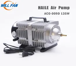 Will Fan Hailea Air Pump Aco009D 135w Electrical Magnetic Air Compressor For Laser Cutter Machine 125Lmin Oxygen pump Fish2812007