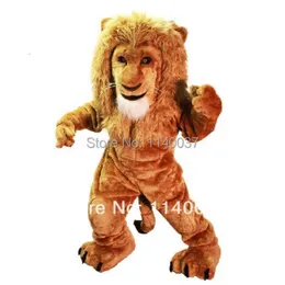 King Lion Simba Alex Leo Mascot Custom Anime Zestawy Mascotte Fancy Dress Kostium Mascot Costume