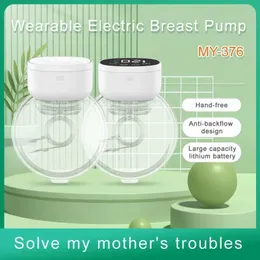 Pukspumps 2 produkty do noszenia piersi i niemowląt Pomp Pomp Pomp Pomp Pomp Pump Mleko i dojenia Maszyna w pełni automatyczna pompka piersiowa wx