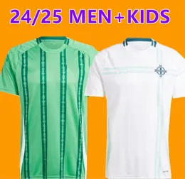 S-4xl 2024 Northern Irlanda Soccer Jersey Men Setting Kid Kit Uniform 2025 Divas Charles Evans 24 25 Shirt da calcio Charles Ballard Best Brown Home Away 998