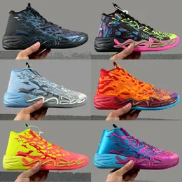 LaMelo Ball Shoes MB04 Basketball Shoes Rick and Morty Sneakers Toxic Sparks GutterMelo Dexter Chinese New Year Outdoor Trainers for Men and Women size 36-46