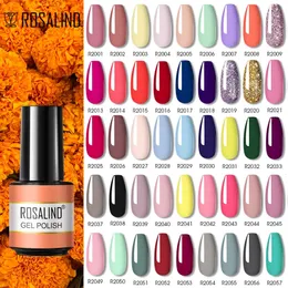 Rosalind Nail Gel Polish Supplies Lackes Glitter Semi Permanent Art Manicure DIY Design Top Base Coat UV 240510