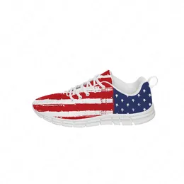 Casual Shoes Vintage American Flag USA Sneakers Mens Womens Teenager Canvas Running Cloth Breathable Lightweight Shoe