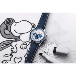 Designer Quarenta e Mens relógios Velocidade Mestre Omegawatch 5A Movimento mecânico de alta qualidade RELOJ OS CROROGRAFIA MENWATCH TODOS O DISCON WORK RESPOSTA ZM14