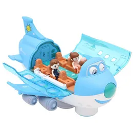 Aircraft Modle Aircraft toys with lighting effects cute electric airplane models music cute travel dreams airplanes cartoon birthdays Christmas gifts s2452089