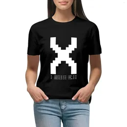 Polos femininos Kntxt Asura EP T-shirt Roupas de anime Top-shirts de verão para mulheres Tees gráficos engraçados
