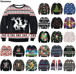 Men039s Sweaters Erkek Kadınlar Noel Doruk Süveteri Komik Duskun Çirkin Çirkin Sweatshirt Pullover Tatil Partisi Noel Jumper'lar 2074550