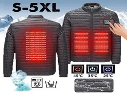 KANCOLD 2018 USB Värme Män utomhus Smart Thermostat Jacket Winter Carbon Fiber Electric Thermal Clothing Fleece Jacket 942472081