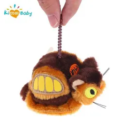 박제 된 봉제 동물 귀여운 만화 애니메이션 버스 고양이 고수형 소프트 플러시 동물 장난감 토토로 카와이 어린이 선물 장난감 D240520