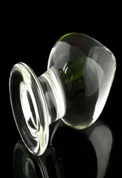 Dia55mm Glass Transparent Glass Anal Plugs dilatatore Big Butt Plug G Spot Spot Spot Buttplug Toys Sex Products T2009154736650