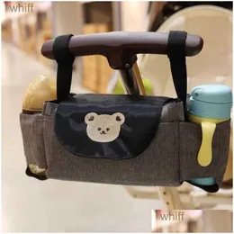 Windelbeutel Baby Kinderwagen tragbare Muttertasche für Flaschenorganisator Windel Storage Mutterschaft Mama Travel Deliver