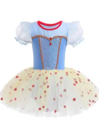 Abiti da ragazza vestito da balletto principessa tutu con mantello per bambine da bambino ballerina da ballo costume da ballo blu/viola/giallo