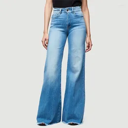 Jeans femminile lavati pantaloni di jeans sottili in vita a medio colore solido di colore per leiisure urbane pantaloni sfiniti pantalones cargos para mujer