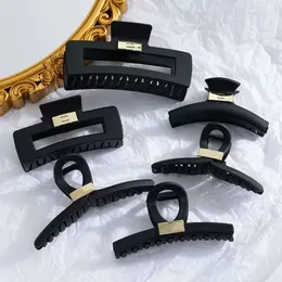 Clip per capelli di alta qualità Barrettes C-Letter Shark Hairpin Designer Brand Classic Everything Casual Hairpin Black Shark Hairpin Christmas