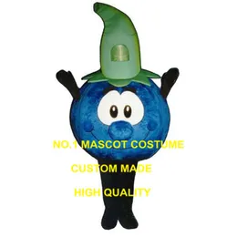 Happy Fruit Mascot Costume Adult Size Healthy Food Theme Cartoon Blueberry Costumes Carnival Fancy Dress Suit 2537 Mascot Costumes