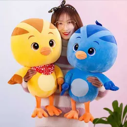 Dolgulu peluş hayvanlar doldurulmuş oyuncaklar - sıcak tatlı sevimli anime tv programı bebekler güzel bebek tavuklar hediye olarak doldurulmuş oyuncaklar d240520