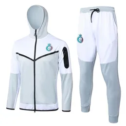 Riyadh Tracksuit Futbol Football Training Soccer Jersey Suits Kit Kids Kits vuxna pojkar 2023 24 25 jacka set set tröjor sportkläder