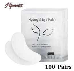 100Pairspack Eye Care Pad Hydrating Eye Tip Sticks envolve remendos não tecidos sob as almofadas Gel Patches Your Label1167727