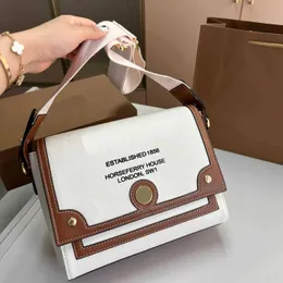 Nowy styl torby na płótnie TOBES Modna torba na ramię Crossbody Bag Casual Torebka Najprawłe rękojeści Oryginalna skórzana torba dla kobiet