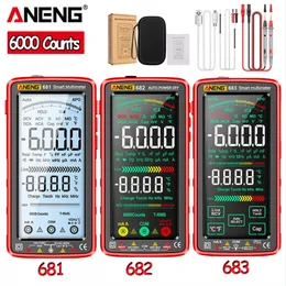 ANENG 681/682/683 Pro 6000 Count Rechargable Digital Multimeter Non-contact Voltage Tester Current Meter Electric Measuring Tool 240508