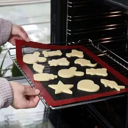 30x40 cm tappetino in silicone cottura teraggio vassoio materassino per forno per cookie antiaderebile motostile di cookie ad alta temperatura YFA1983