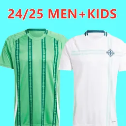 2024 Northern Ireland Soccer Jerseys Men Set Kids Kit Uniform 2025 Divas Charles Evans 24 25 Football Shirt Charles Ballard Best Brown Home Away 6656