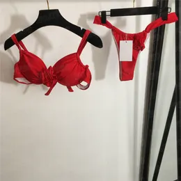 Kvinnors designer baddräkter stora blommor sexiga bikinier sätter modemärke badkläder högklassiga kvinnors baddräkter