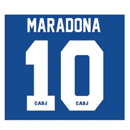 2122 BOCA #10 MARADONA NASSET STAMINA IRRO sul badge di calcio