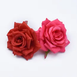 100pcs jedwabne róży kwiaty akcesoria do łazienki