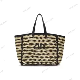 【ANINE BING】国内発送★かごバッグ DHgate.com:Designer Annie Bing Bag: 2024 Tote Beach Canvas