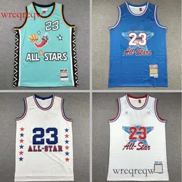 Vintage Mens Michael Allstar Authentic Ed Mesh Hardwoods Classics Retro Youth Women Men S-Xxl Basketball Jersey With