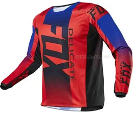 Tシャツデリケートフォックス180 OKTIVジャージーモトクロスレーシングダートバイクサイクリングATV MTB DH OFF ROAD RED1002966