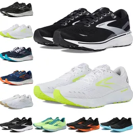 Brooks Running Shoes Ghost 15 uomini Donne Glycerin 20 Bianco Black Hyperion Tempo Sports Sneakers Allenatore da uomo all'aperto