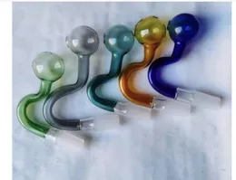 G Glass Oil Burner Water Pipes Rigs Bongs in vetro spessi grandi ciotole per fumare x1